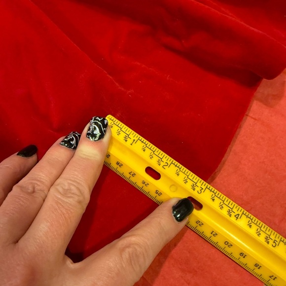 Nannette Red & White Holiday Baby Girl 18 month Dress Vintage Christmas Outfit - Picture 13 of 16